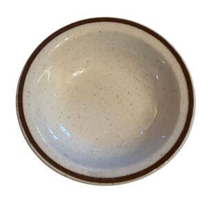 Jackson China Brown Speckled 4 1/2” Bowl Falls Creek Pennsylvania